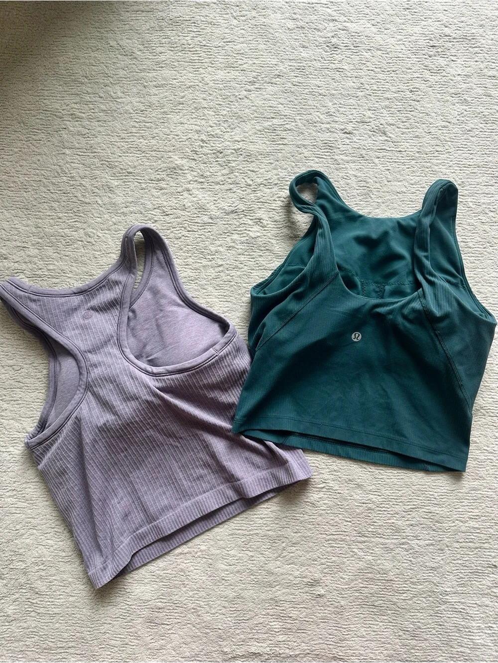 Lululemon Tank Bundle Size 6 Ebb to Street Crop & Align High Neck - Picture 2 of 6